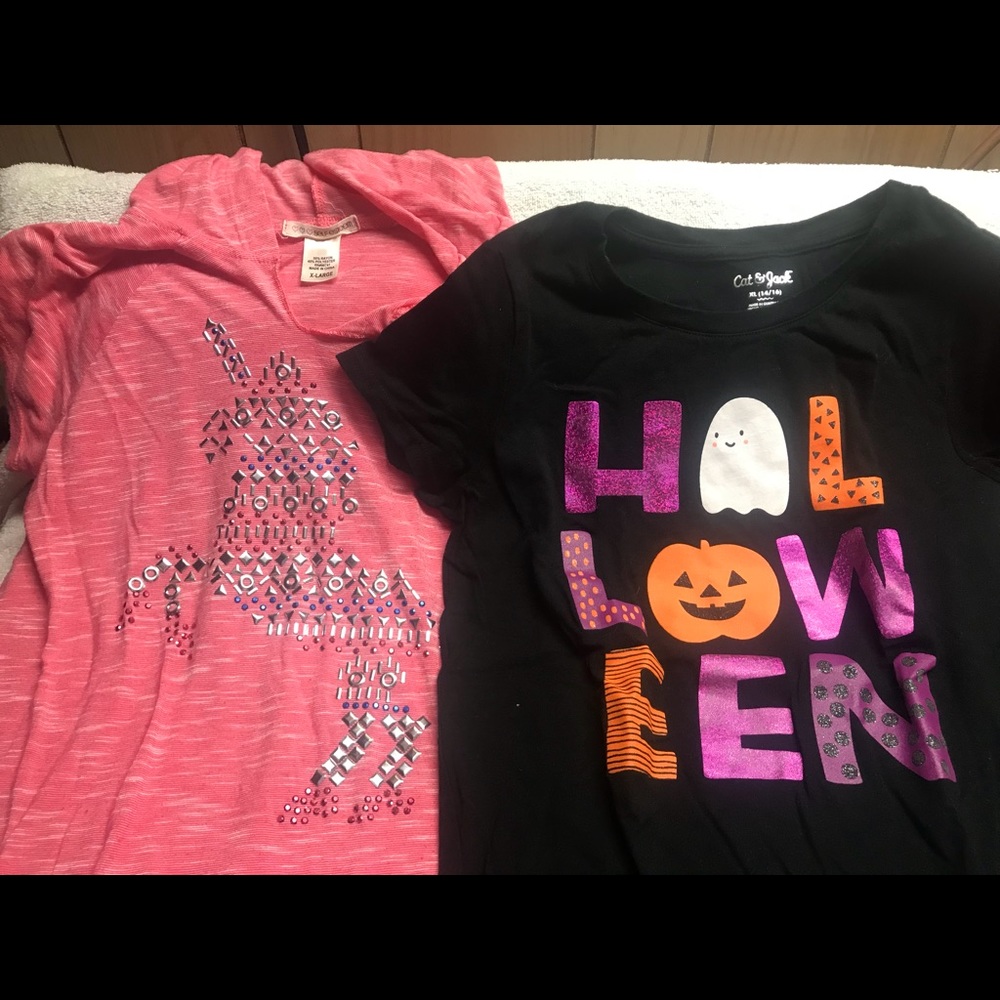 Girls Shirts and Swimsuit